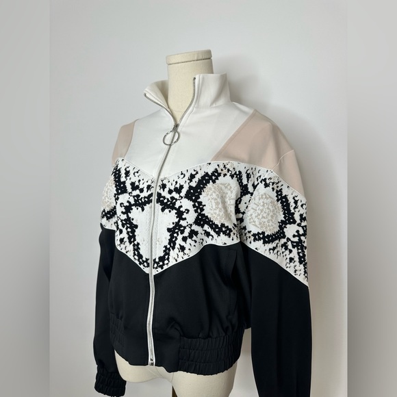 MAJE
Thelo zipped python-print sports-jersey jacket - Picture 7 of 14